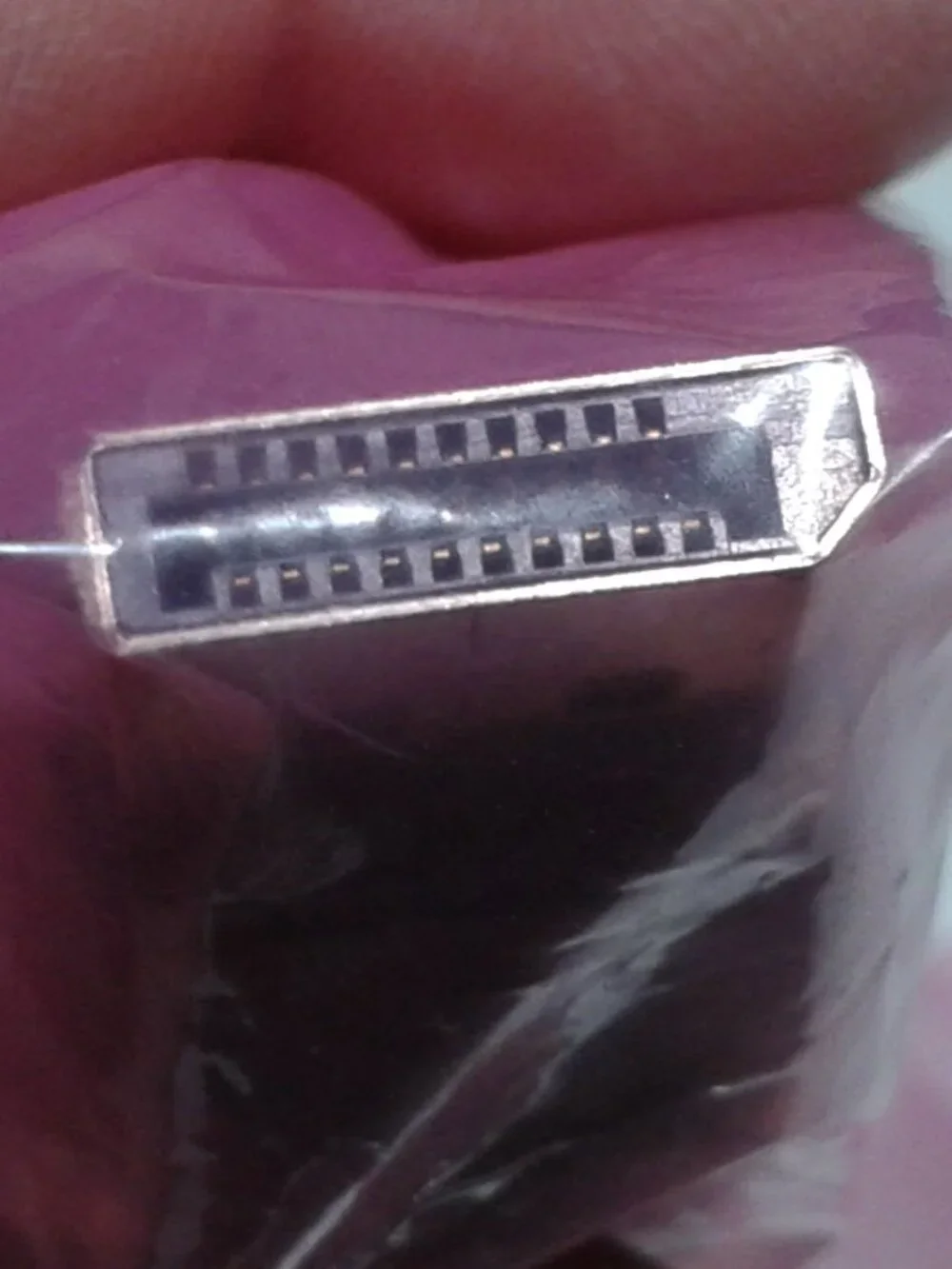 Genuine DELL PN-023NVR DisplayPort-to-DVI dongle cable NEW